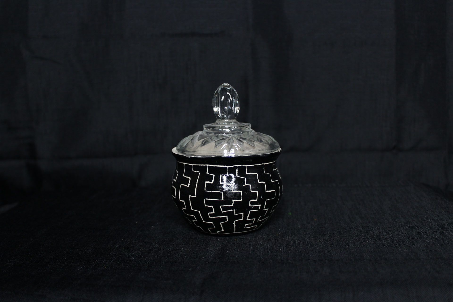 Cup with Design & Lid